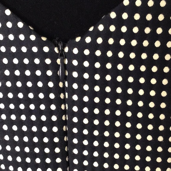Lauren Ralph Lauren dress navy with white polka dot sleeveless dress size 8 - Picture 6 of 7